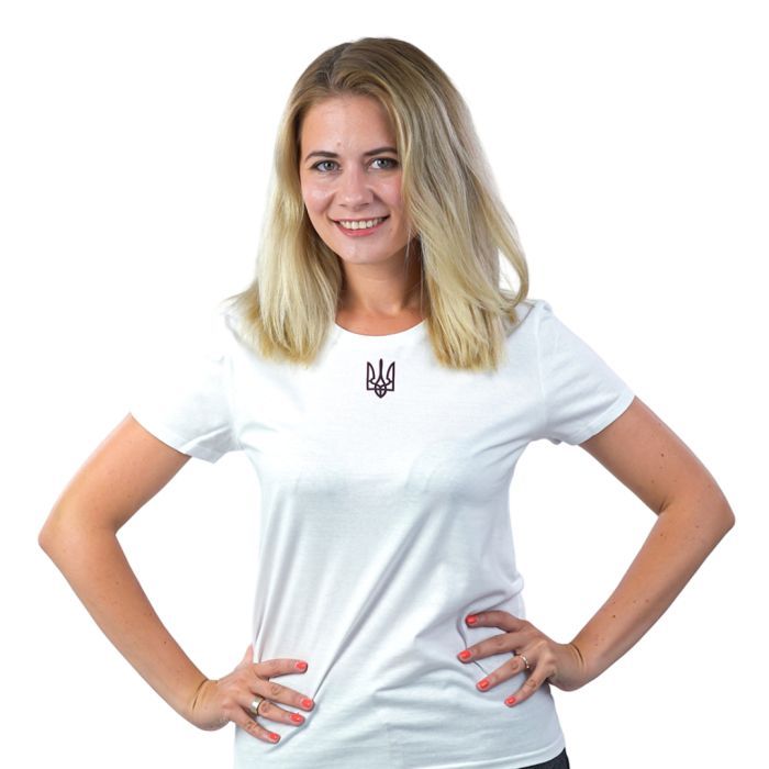 Футболка Sol's Pioneer Women Тризуб білий L Фото