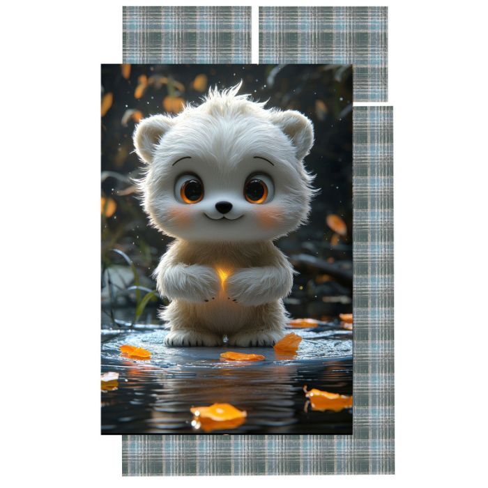 Детский постельный набор Home Line Белый медведь Фото