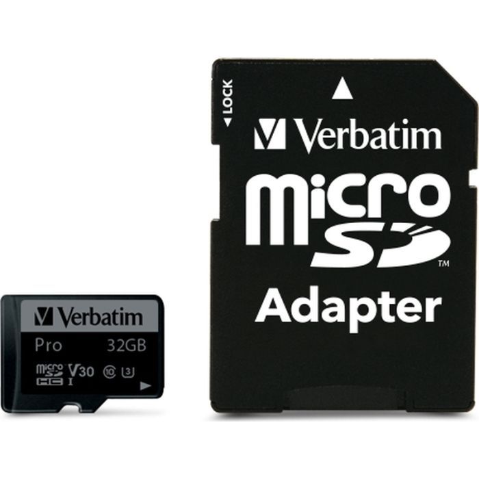 Карта памяти Verbatim 32GB microSDXC class 10 UHS-III PRO Фото