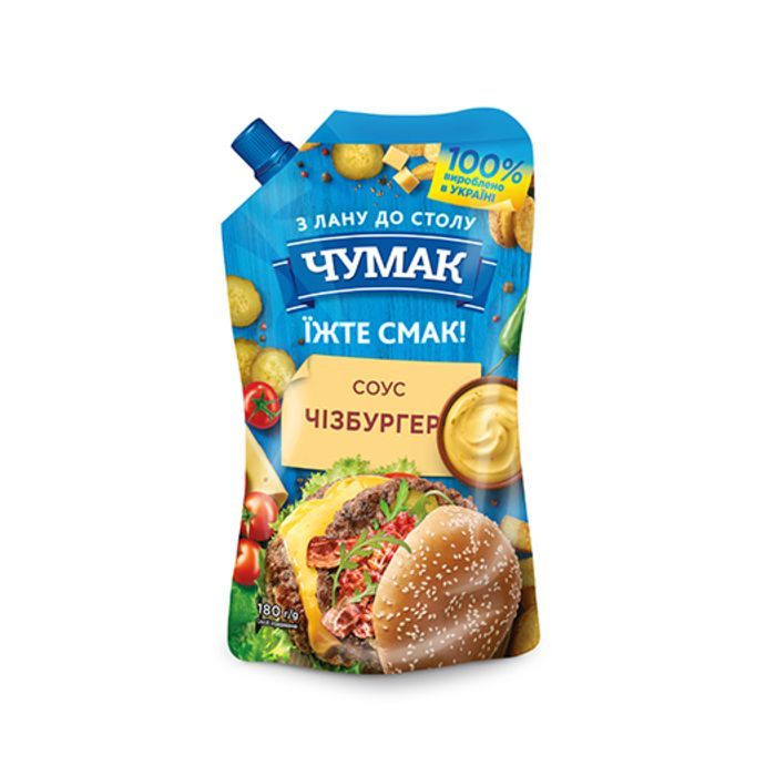 Соус Чумак Чизбургер 180 г Фото