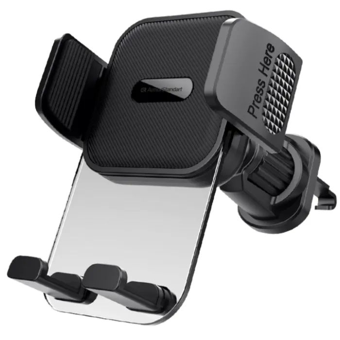 Универсальный автодержатель Armorstandart SteadyGrip Airvent Black Фото