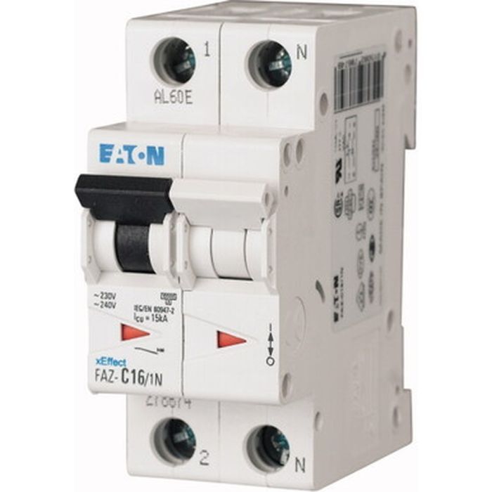 Автоматический выключатель Eaton 2-п. M2 C 50A PL6 6кА Фото