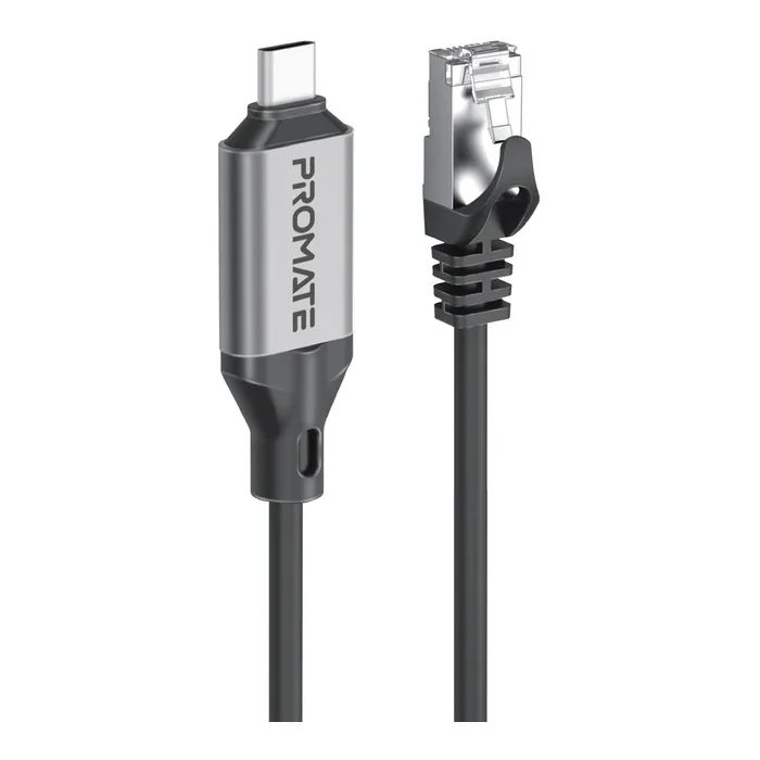Дата кабель Promate USB-C to RJ45 Ethernet 5.0m Фото