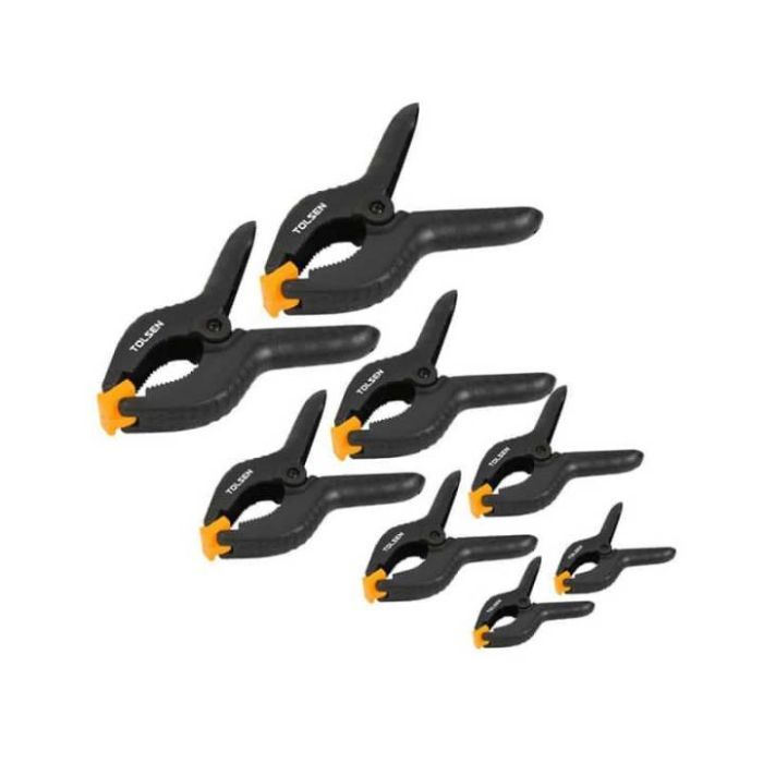 Струбцина Tolsen пружинная комплект 14 шт. Фото