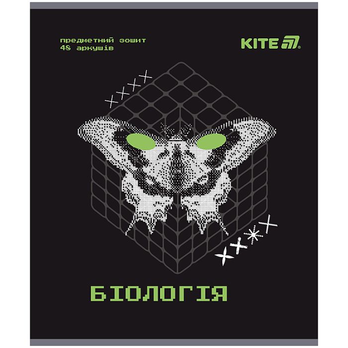 Тетрадь Kite предметная Techno 48 листа, клетка, биология Фото
