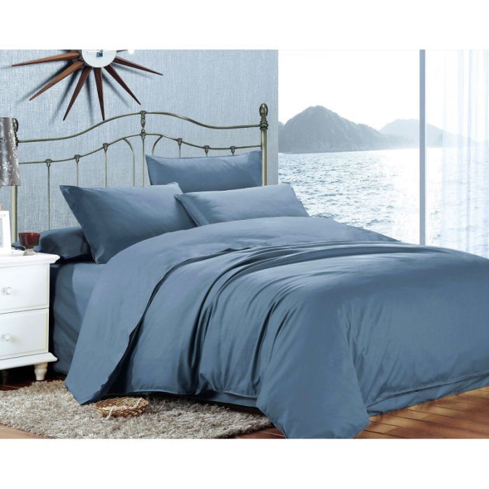 Постельное белье Home Line Сатин Люкс Деним семейный Фото