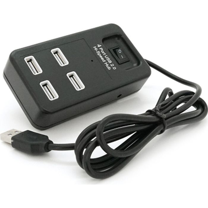 Концентратор Voltronic USB 2.0 to 4xUSB black Фото