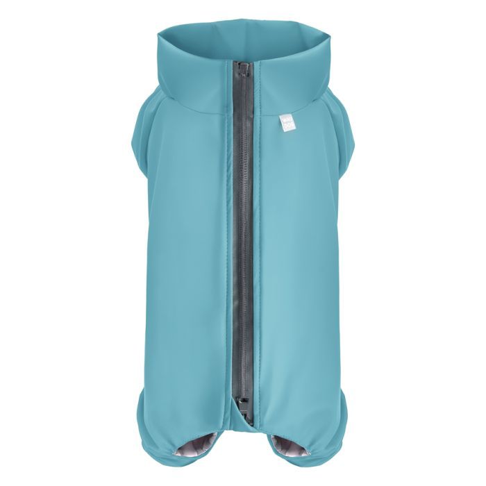 Дождевик для животных WAUDOG Clothes водонепроницаемый M47 голубой Фото
