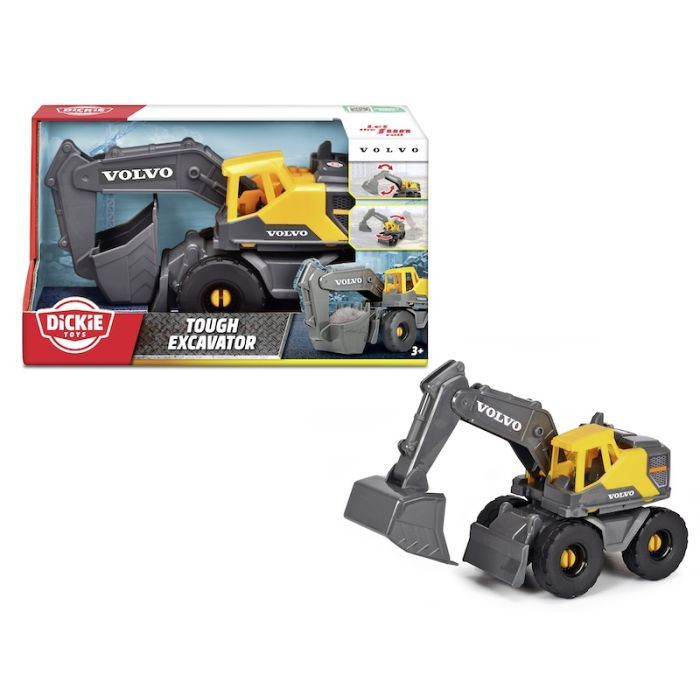 Спецтехника Dickie Toys Экскаватор «Вольво» 26 см Фото