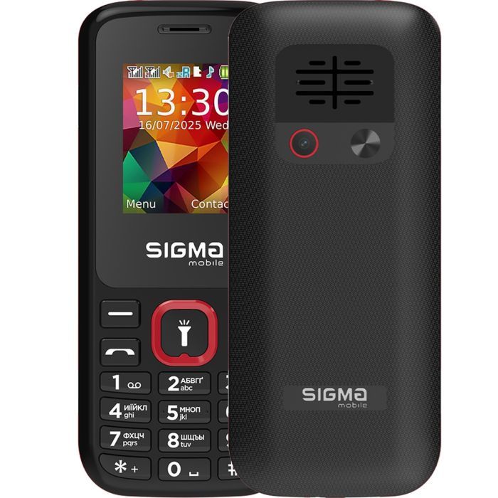 Мобильный телефон Sigma X-style 171 MINI Black-Red Фото