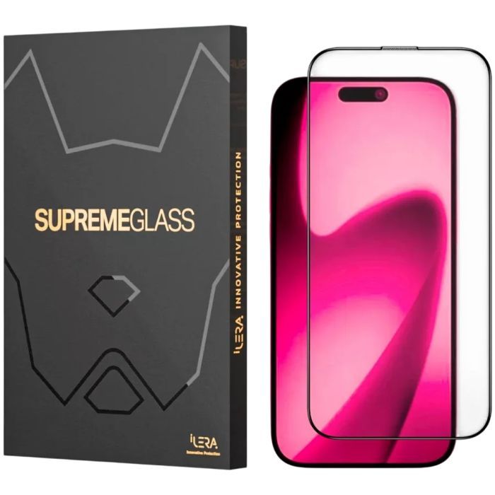 Стекло защитное iLera DeLuxe Original Glass 2.0 iPhone 17 Фото
