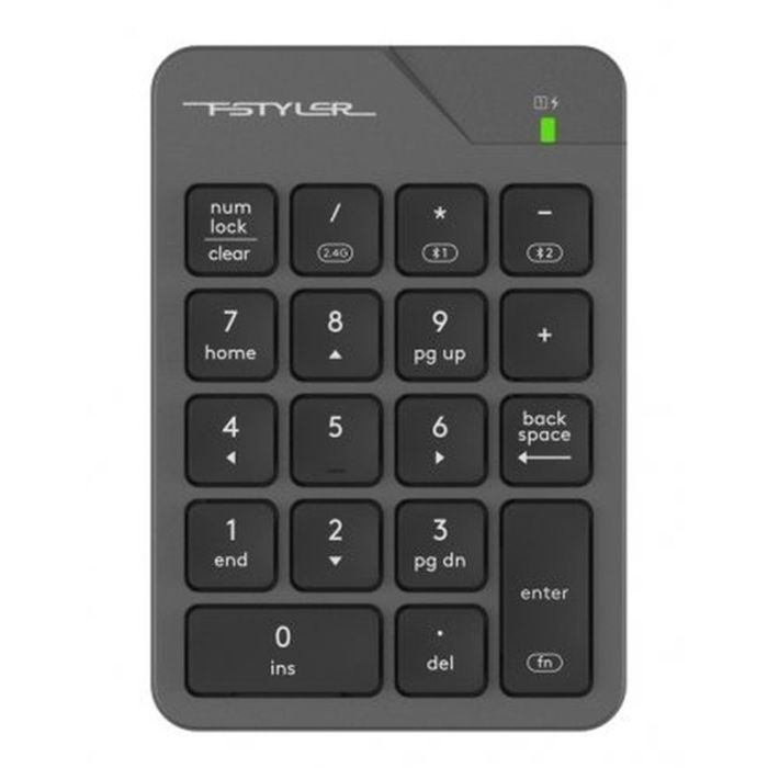 Клавиатура A4Tech FBK21C Wireless/Bluetooth Smoky Grey Фото