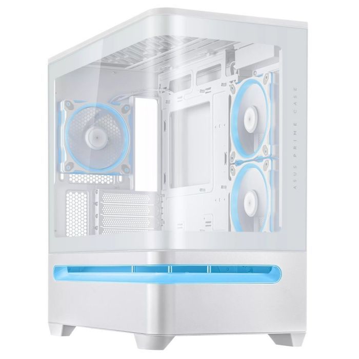 Корпус для ПК ASUS Prime AP202 ARGB Tempered Glass White Фото