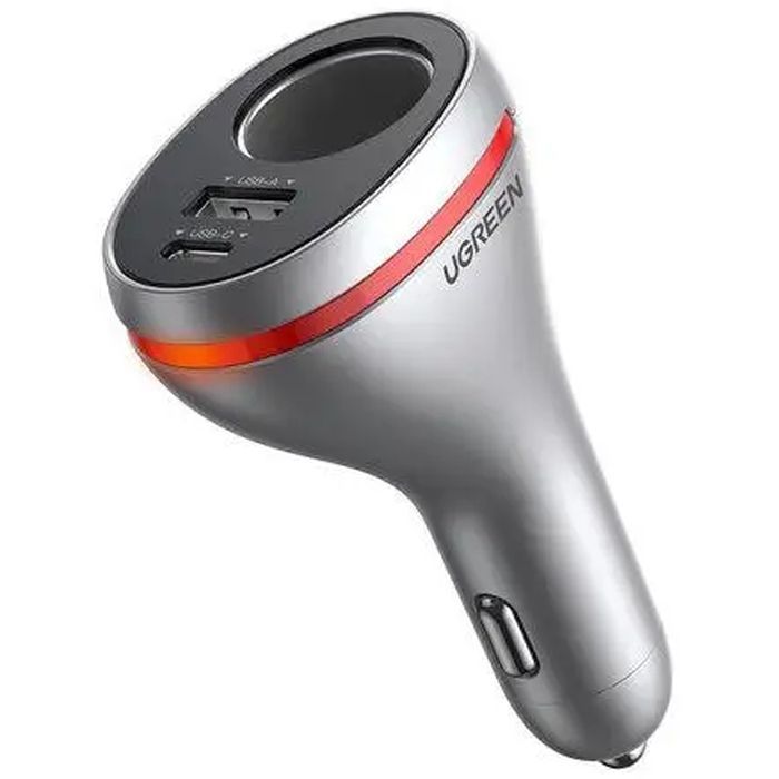 Зарядное устройство Ugreen USBC PD20W + USB QC3.0 silver Фото