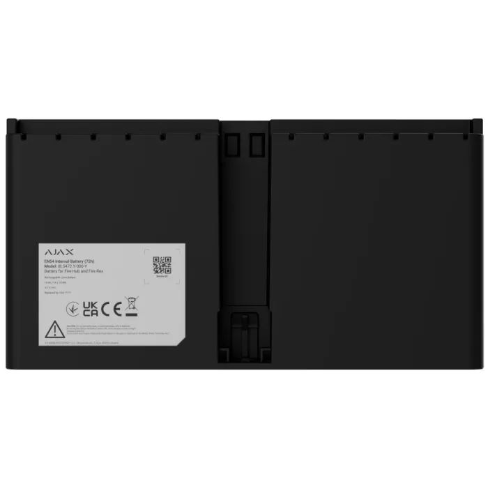 Аксессуар для охранных систем Ajax EN54 Internal Battery (72h) black Фото