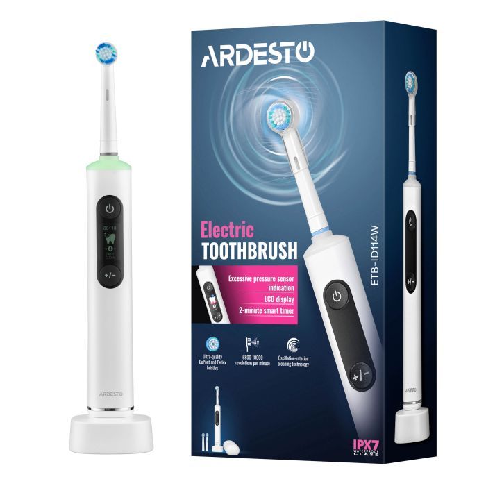 Электрическая зубная щетка Ardesto ETB-ID114W Фото
