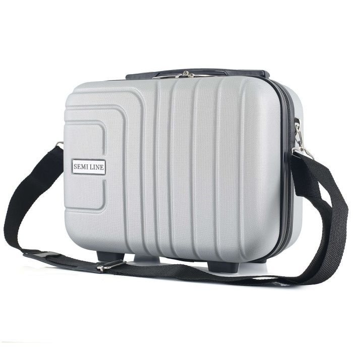Косметичка Semi Line Бьюті-кейс 18L Light Grey Фото
