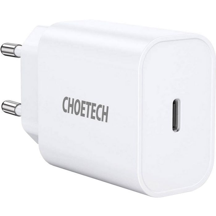 Зарядное устройство Choetech USB-C PD20W white Фото