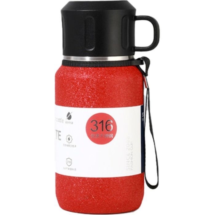 Термос Merlion Term 0,6 л, червоний Фото