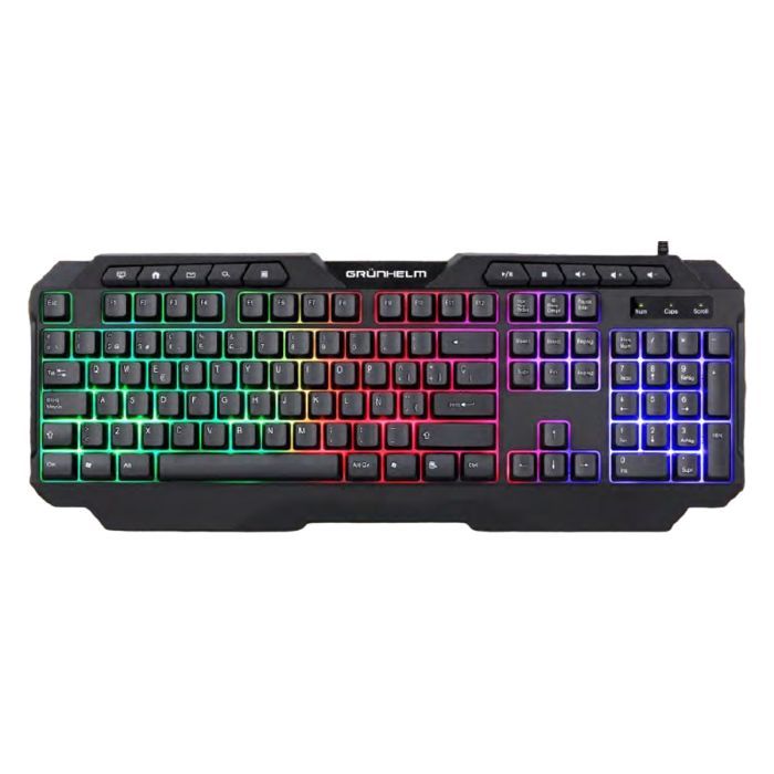 Клавиатура Grunhelm KB-664WD USB UA Black Фото