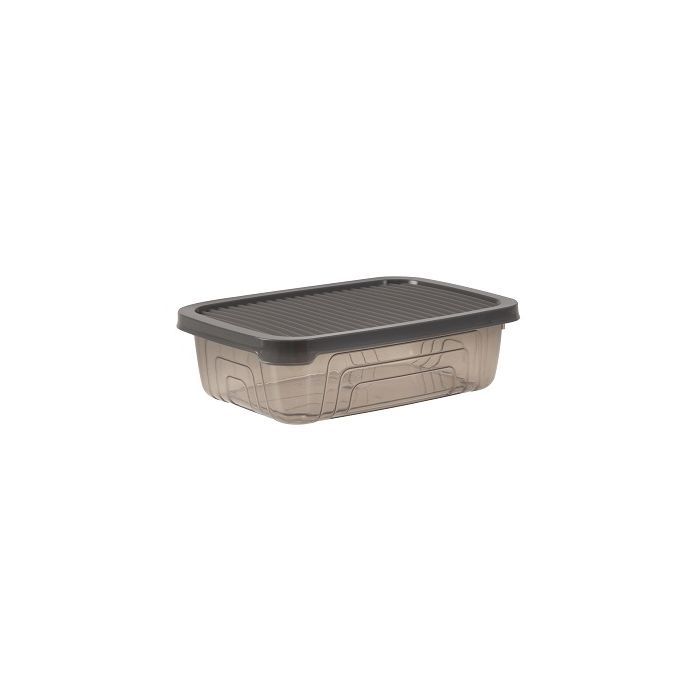 Пищевой контейнер Herevin Bowl Grey прямокутний 0.350 л Фото