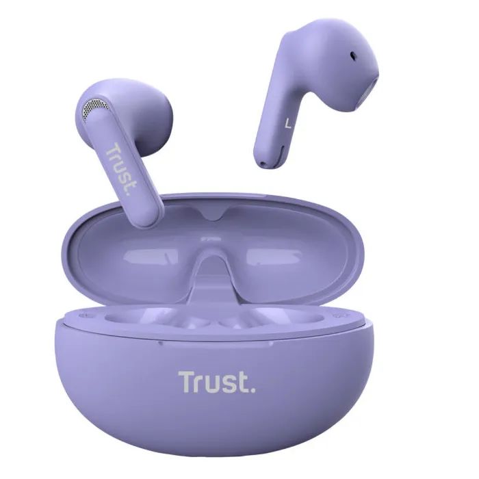 Наушники Trust Yavi Earphones Wireless Purple Фото