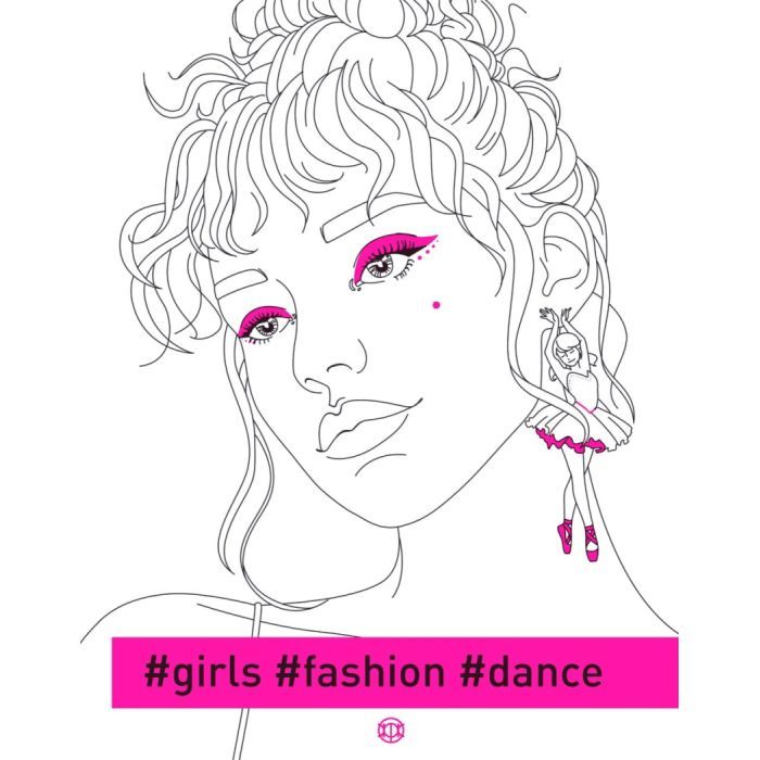 Книга Жорж Розмальовка #girls#fashion#dance Фото