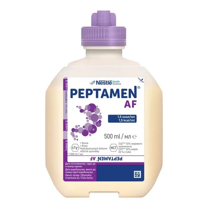 Энтеральное питание Nestle Peptamen AF 500 мл Фото