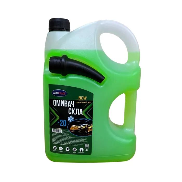 Омыватель автомобильный Автотрейд OBZOR AUTO (-20) 4л Троп Ліс Фото