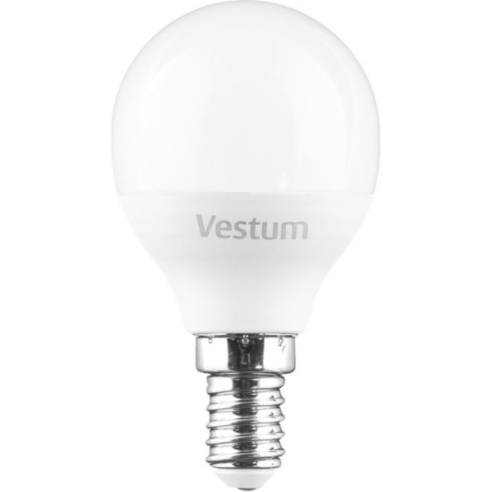 Лампочка Vestum G45 4W 4100K 220V E14 Фото