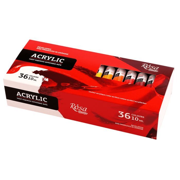 Акриловые краски Rosa Studio 36*10мл Фото