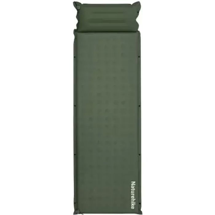 Матрас надувной Naturehike CNK2550WS025, 200х65х6 см, зелений Фото