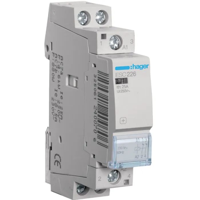 Автоматический выключатель Hager 25 A 230V 2NC 1P (B) Фото