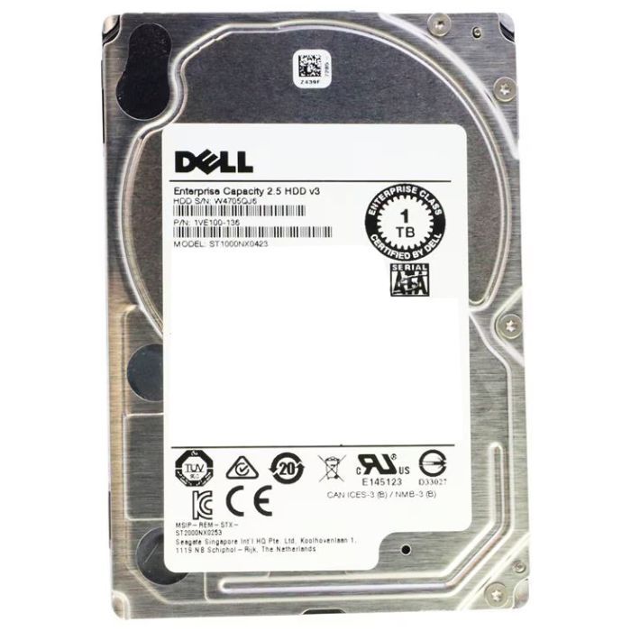 Жесткий диск Dell 2.5" 1TB +перехідник на 3.5" Фото