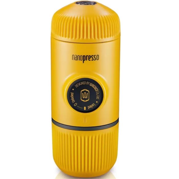 Кофеварка кемпинговая Wacaco Nanopresso жовта Фото