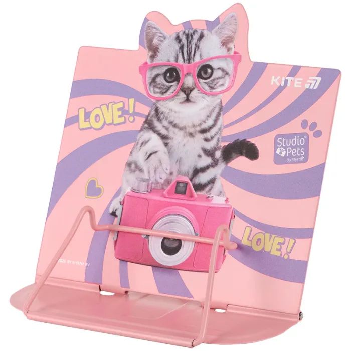 Подставка для книг Kite Studio Pets, металева Фото
