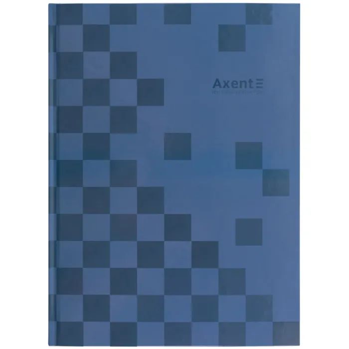 Книга записная Axent A4 Mosaic, 96 листов клетка, синий Фото