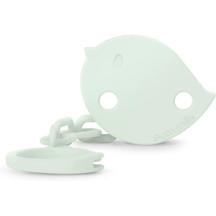 Клипса для пустышек Suavinex Birdies, м''ятна Фото