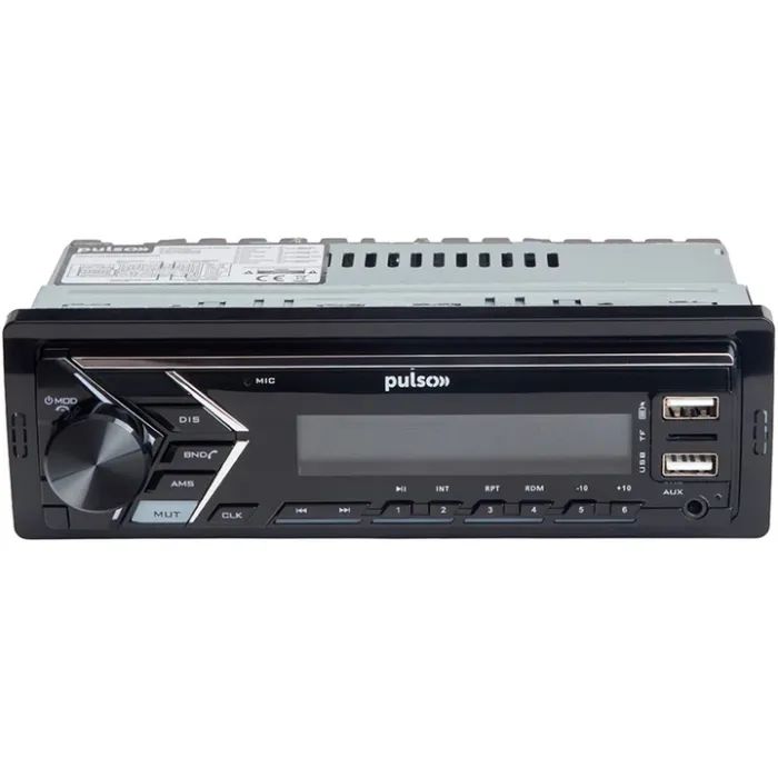Автомагнитола PULSO RGB, USB, FM, RCA, LCD-дисплей, 4х50 Вт Фото