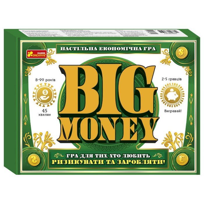 Настольная игра Ранок Экономическая игра. Big Money Фото