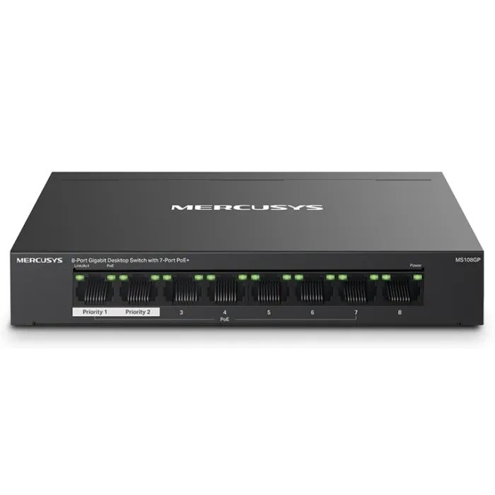 Коммутатор сетевой Mercusys MS108GP Фото