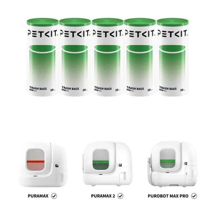 Пакеты для кошачьего туалета Petkit Trash Bags Фото