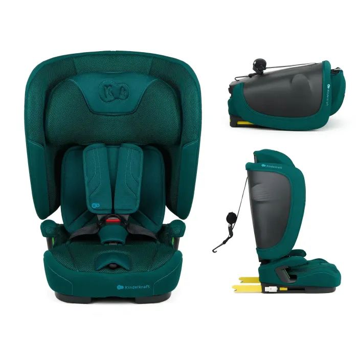 Автокресло Kinderkraft Fix2Go i-Size Green (KCFI2GO0GRE0000) Фото