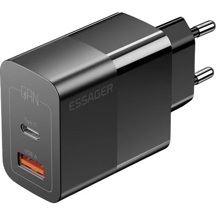 Зарядное устройство Essager 1xUSB-C + 1xUSB 33W Фото