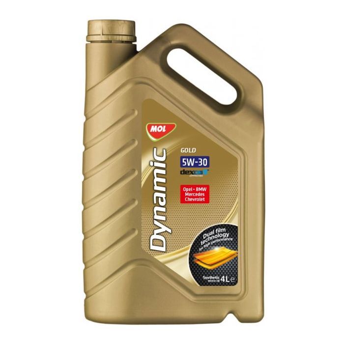 Моторное масло MOL Dynamic Gold 5W-30 4л Фото