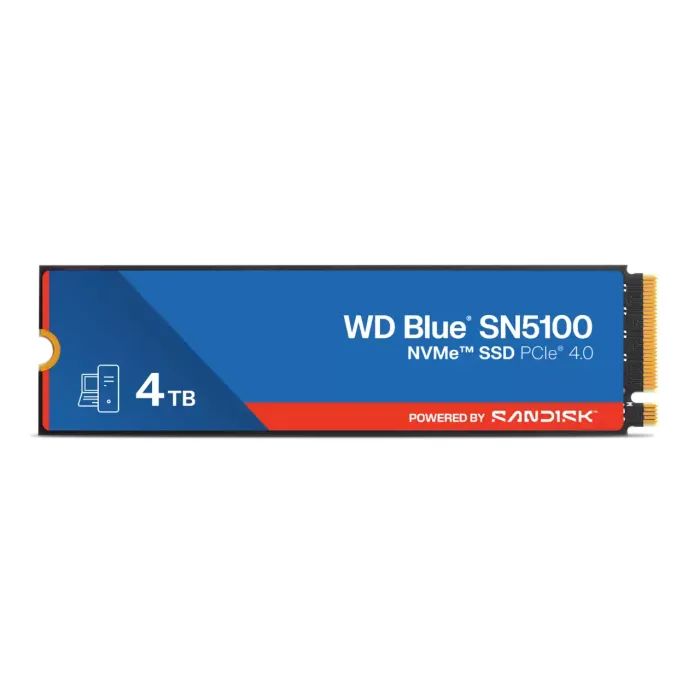 Накопитель SSD WD M.2 2280 4TB BLUE SN5100 Фото