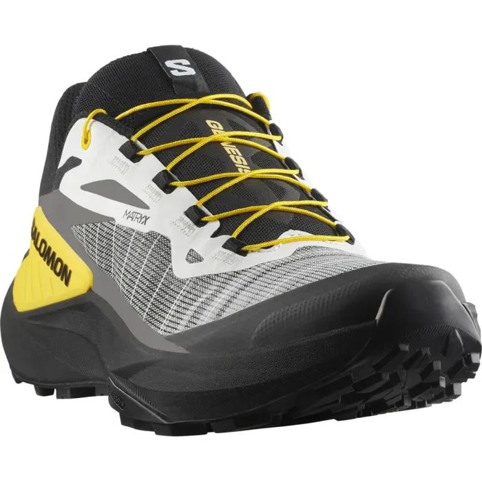 Кроссовки Salomon Genesis Black/White/Lemon 10,5 Фото