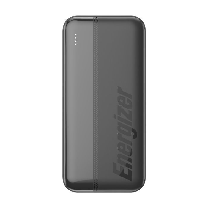 Батарея универсальная Energizer 20000mAh 15W, USB-А, 2*USB-C, Black Фото