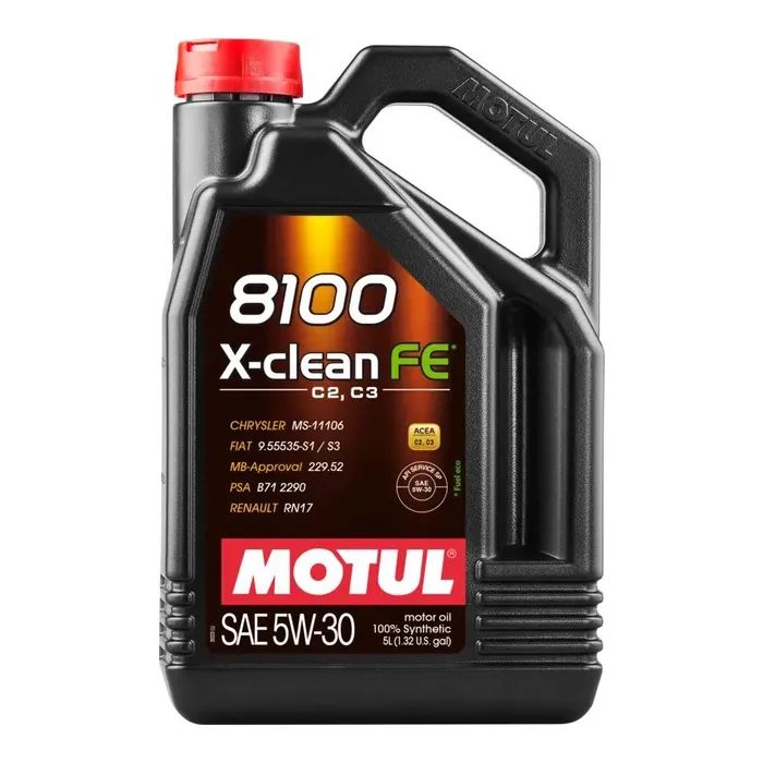 Моторное масло MOTUL 8100 X-clean FE 5W-30 5л Фото
