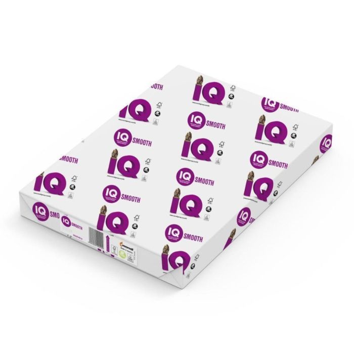 Бумага Mondi IQ Smooth A4, 120 г, 500с Фото